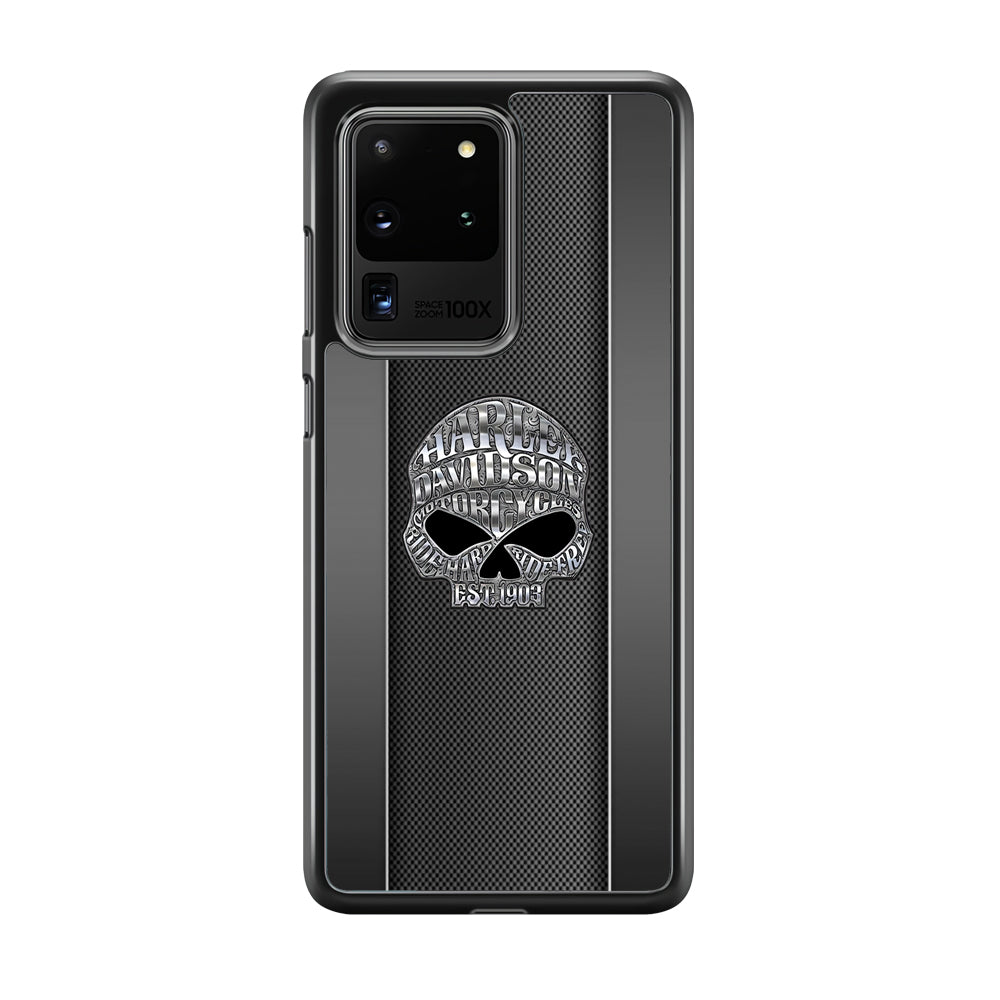 Harley Davidson Old Skull Samsung Galaxy S20 Ultra Case-Xtracase