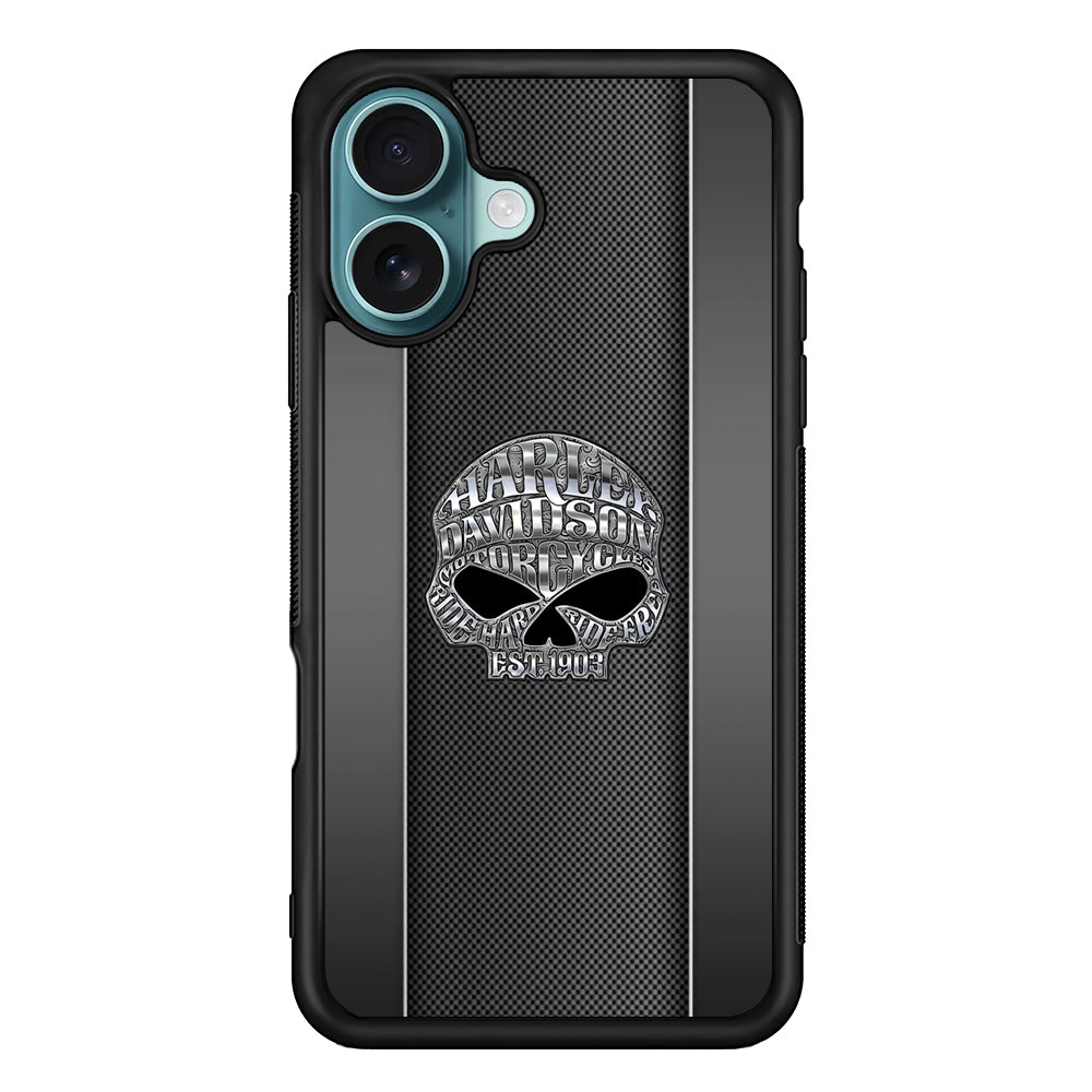 Harley Davidson Old Skull iPhone 16 Plus Case - Xtracase