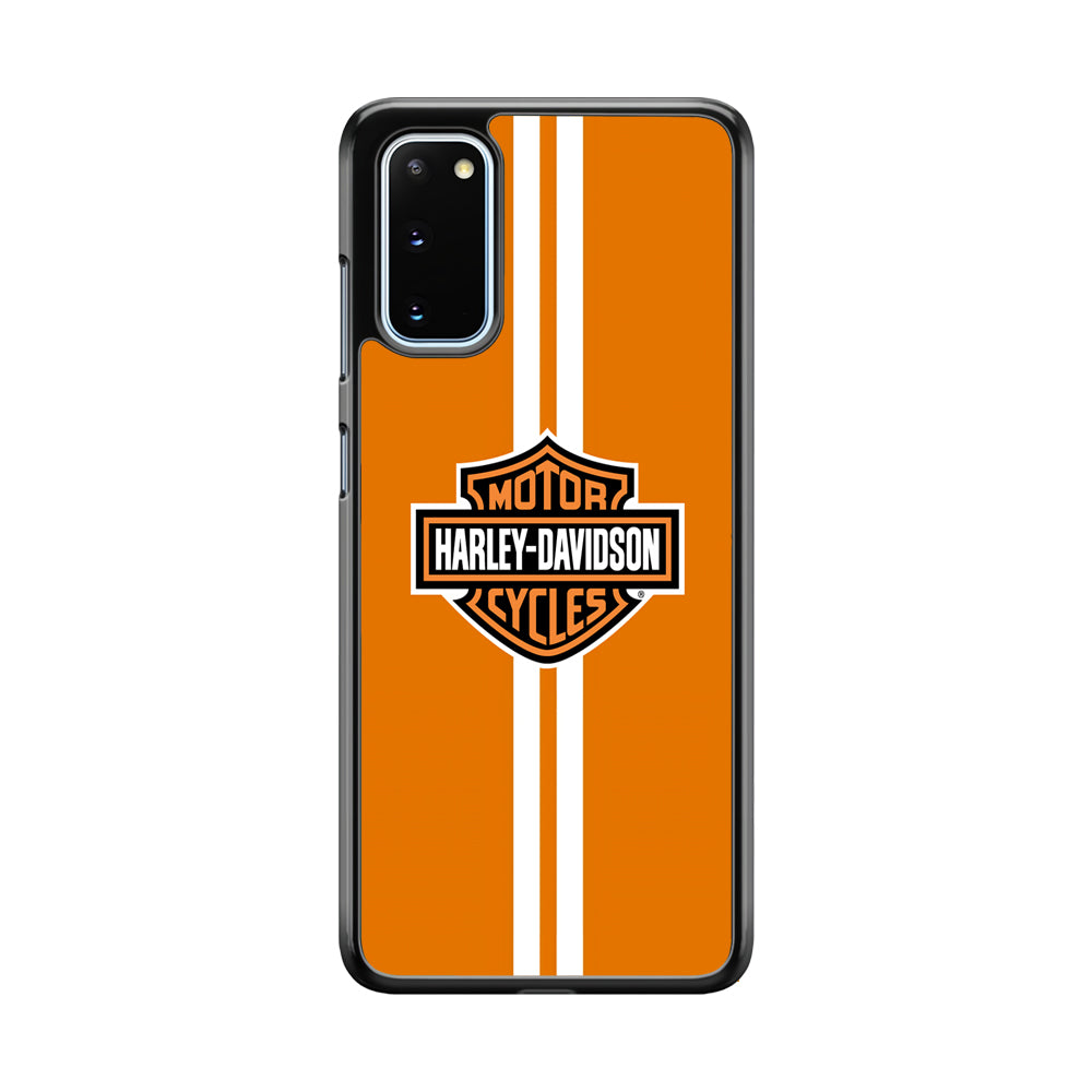 Harley Davidson Orange Touch Samsung Galaxy S20 Case-Xtracase