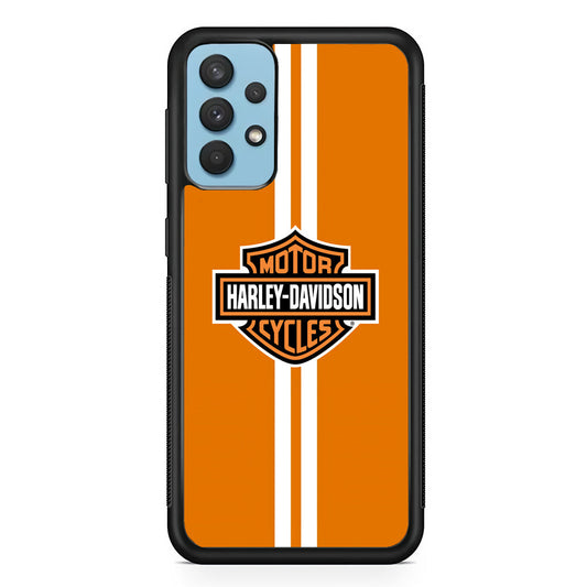Harley Davidson Orange Touch Samsung Galaxy A32 Case-Xtracase