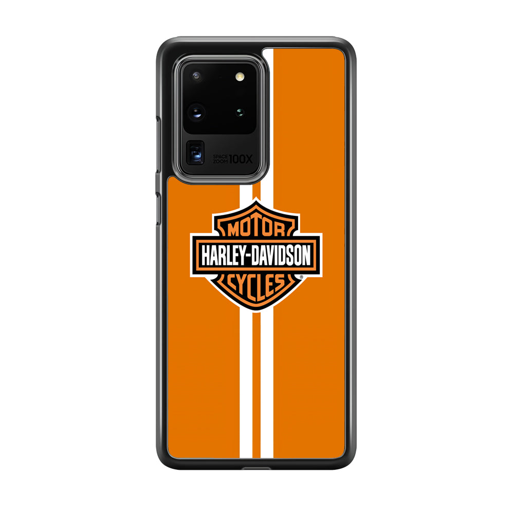 Harley Davidson Orange Touch Samsung Galaxy S20 Ultra Case-Xtracase
