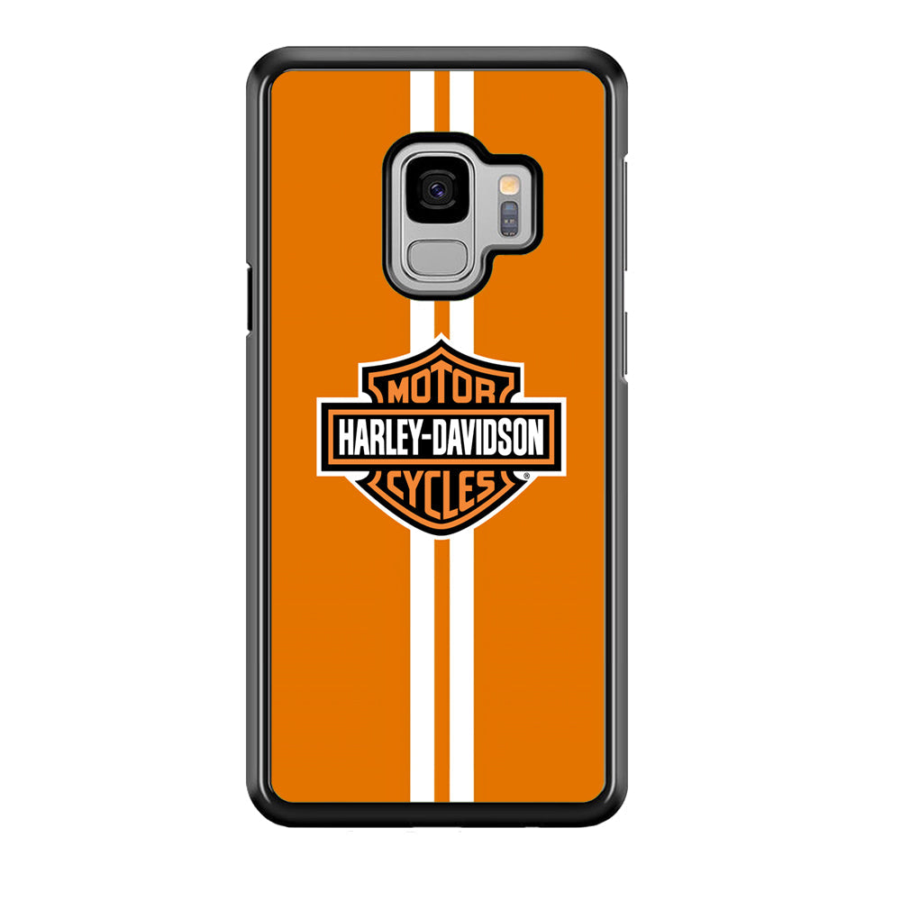Harley Davidson Orange Touch Samsung Galaxy S9 Case-Xtracase