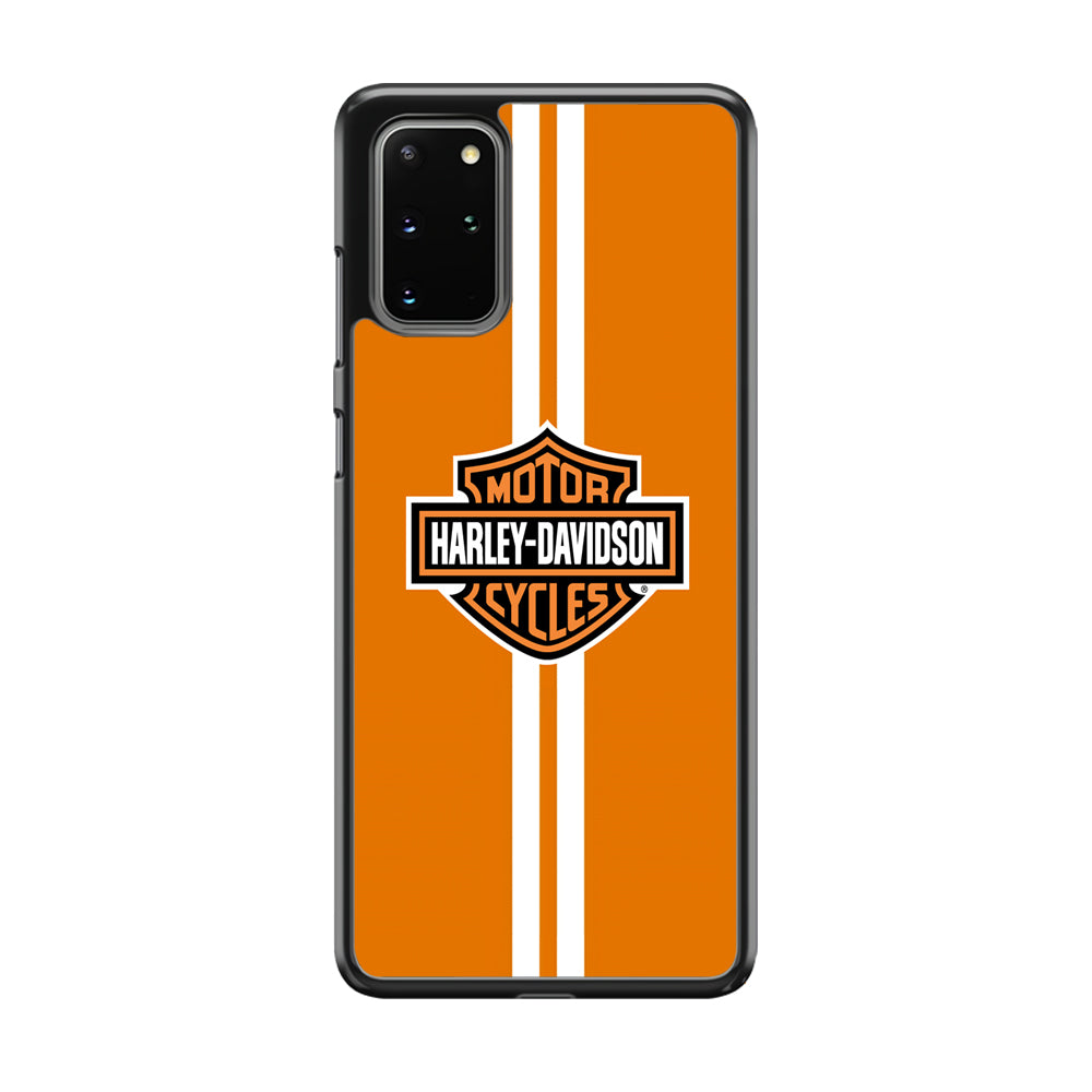 Harley Davidson Orange Touch Samsung Galaxy S20 Plus Case-Xtracase