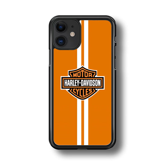 Harley Davidson Orange Touch iPhone 11 Case-Xtracase