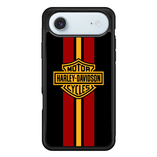 Harley Davidson Red Stripe Emblem iPhone 17 Air Case - Xtracase
