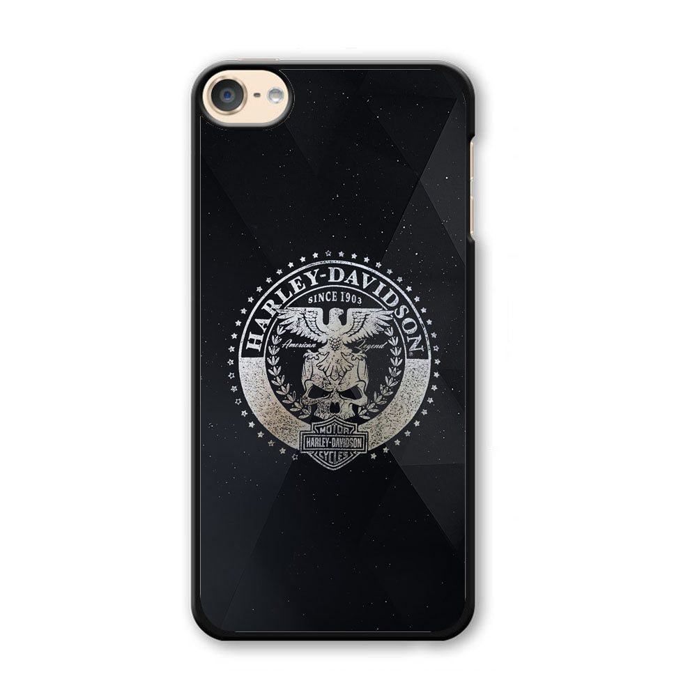 Harley Davidson Silver Emblem iPod Touch 6 Case-Xtracase