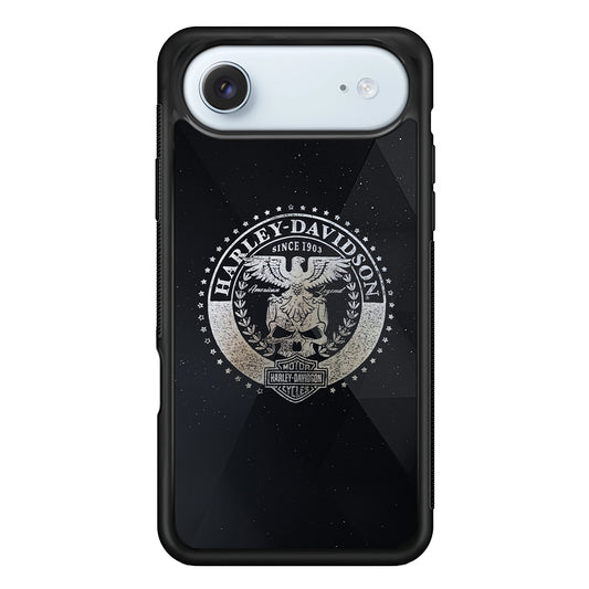 Harley Davidson Silver Emblem iPhone 17 Air Case - Xtracase