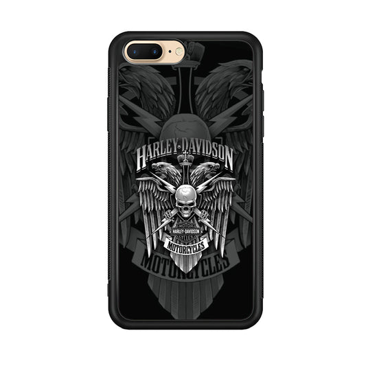Harley Davidson Silver Pinion iPhone 7 Plus Case-Xtracase
