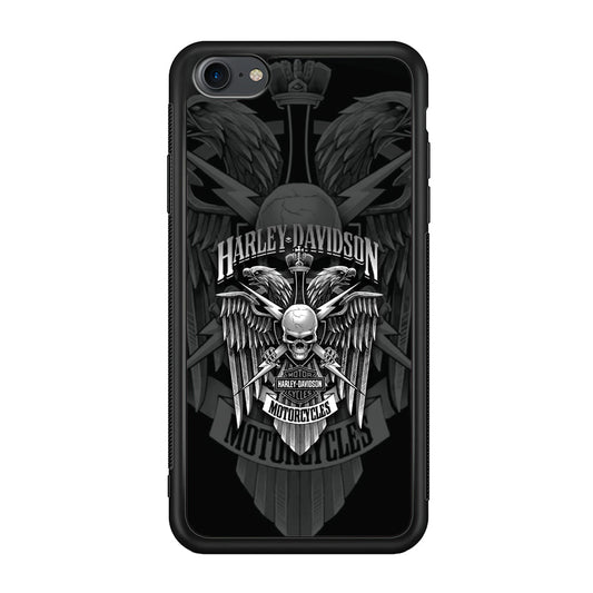 Harley Davidson Silver Pinion iPhone 8 Case-Xtracase