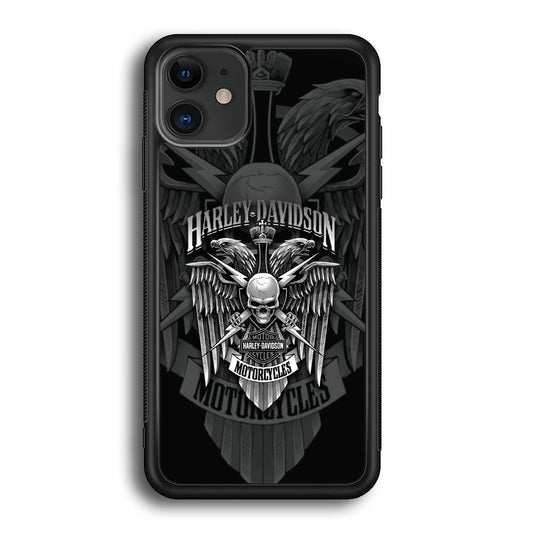 Harley Davidson Silver Pinion iPhone 12 Case-Xtracase