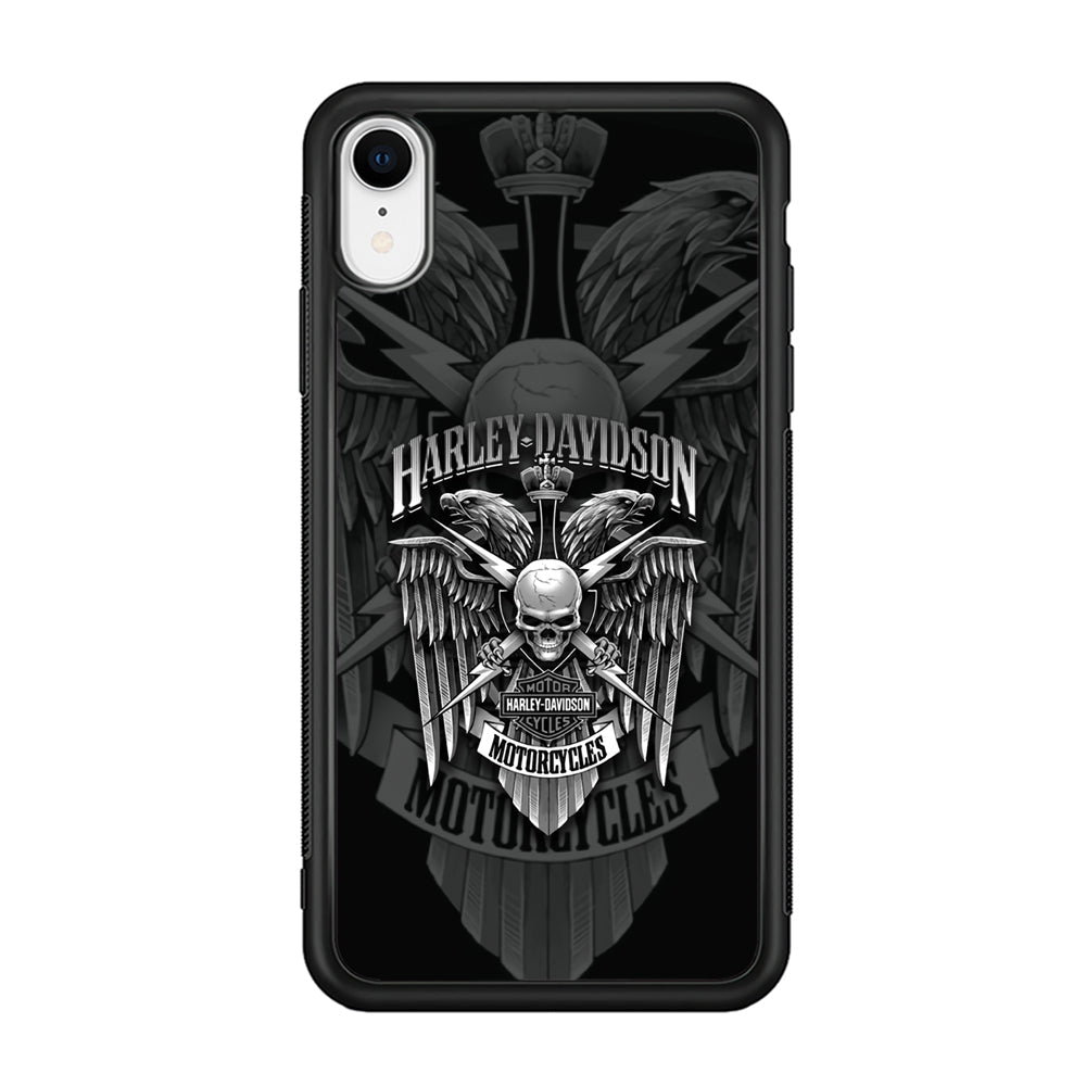 Harley Davidson Silver Pinion iPhone XR Case-Xtracase