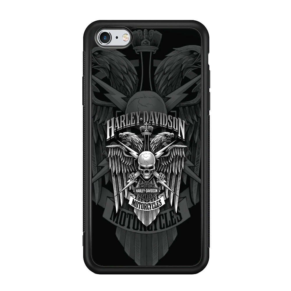 Harley Davidson Silver Pinion iPhone 6 Plus | 6s Plus Case-Xtracase