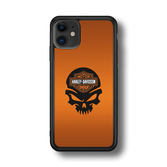Harley Davidson Skull Silhouette iPhone 11 Case-Xtracase