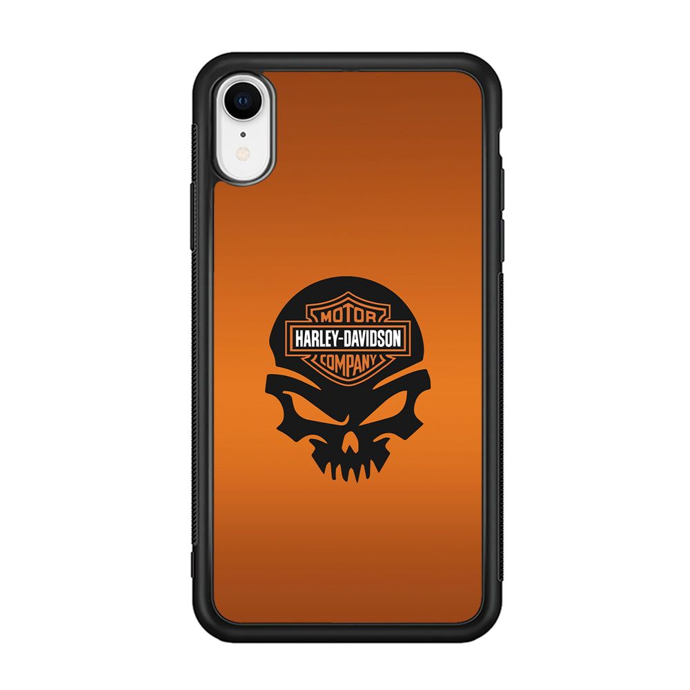 Harley Davidson Skull Silhouette iPhone XR Case-Xtracase