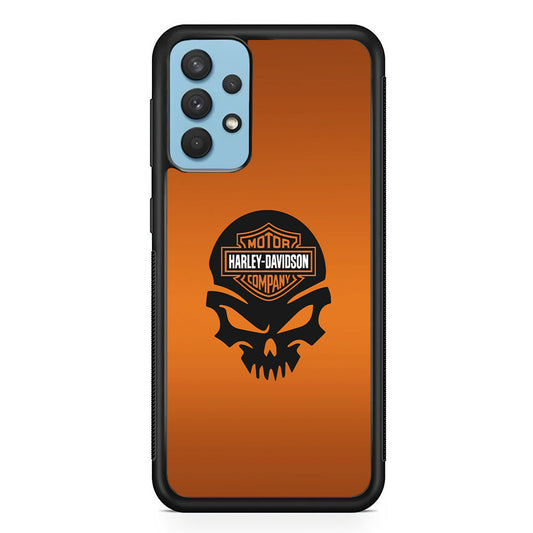 Harley Davidson Skull Silhouette Samsung Galaxy A32 Case-Xtracase