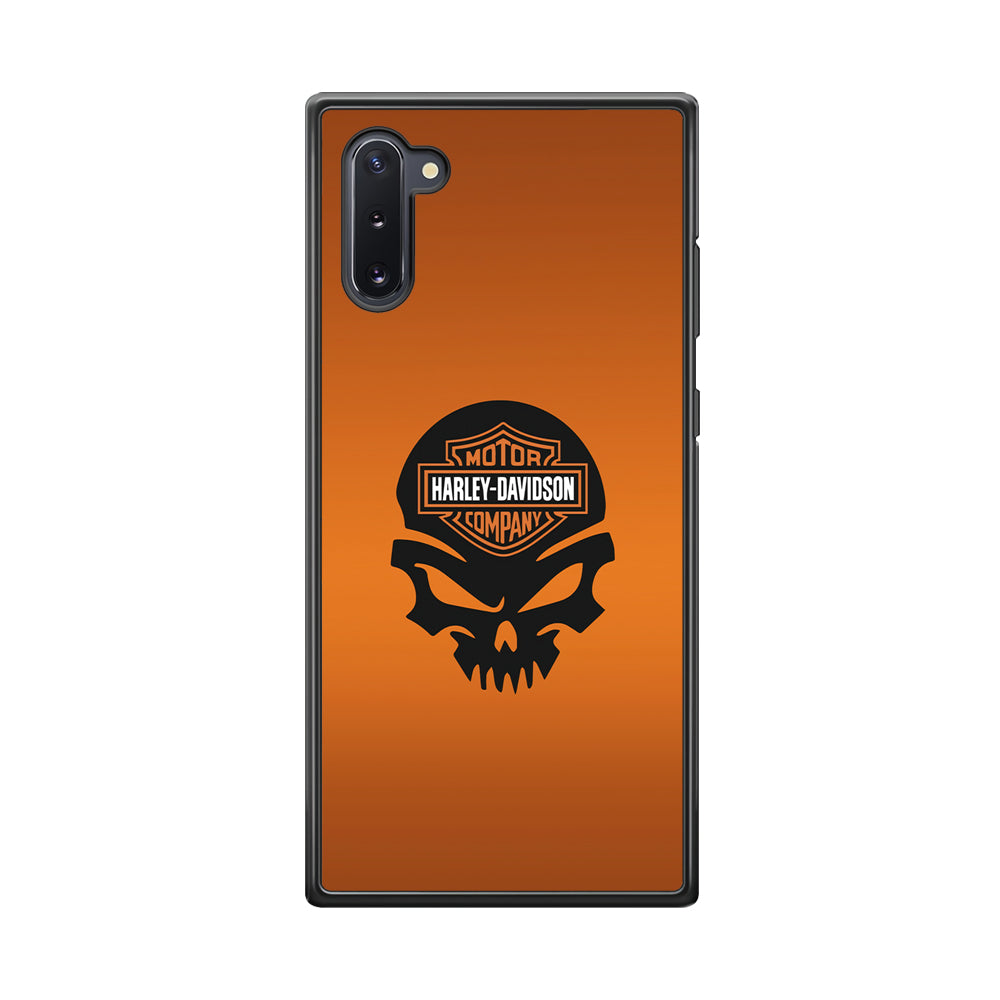 Harley Davidson Skull Silhouette Samsung Galaxy Note 10 Case-Xtracase