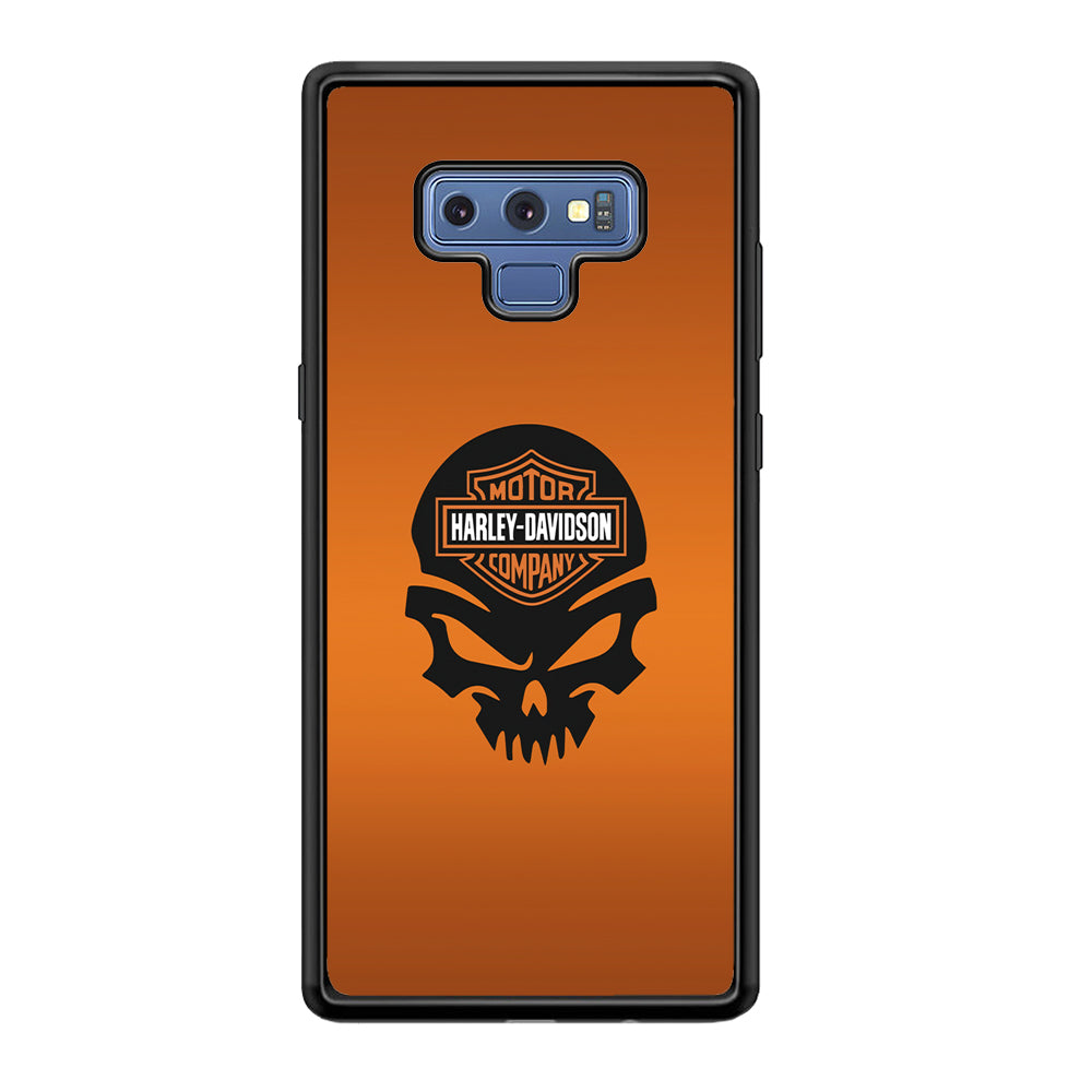 Harley Davidson Skull Silhouette Samsung Galaxy Note 9 Case-Xtracase