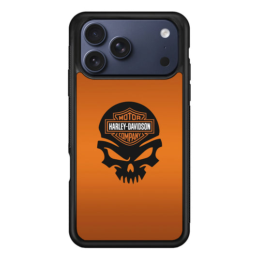 Harley Davidson Skull Silhouette iPhone 17 Pro Case - Xtracase