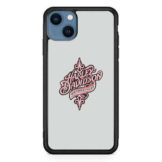 Harley Davidson Soft Grey iPhone 14 Case-Xtracase