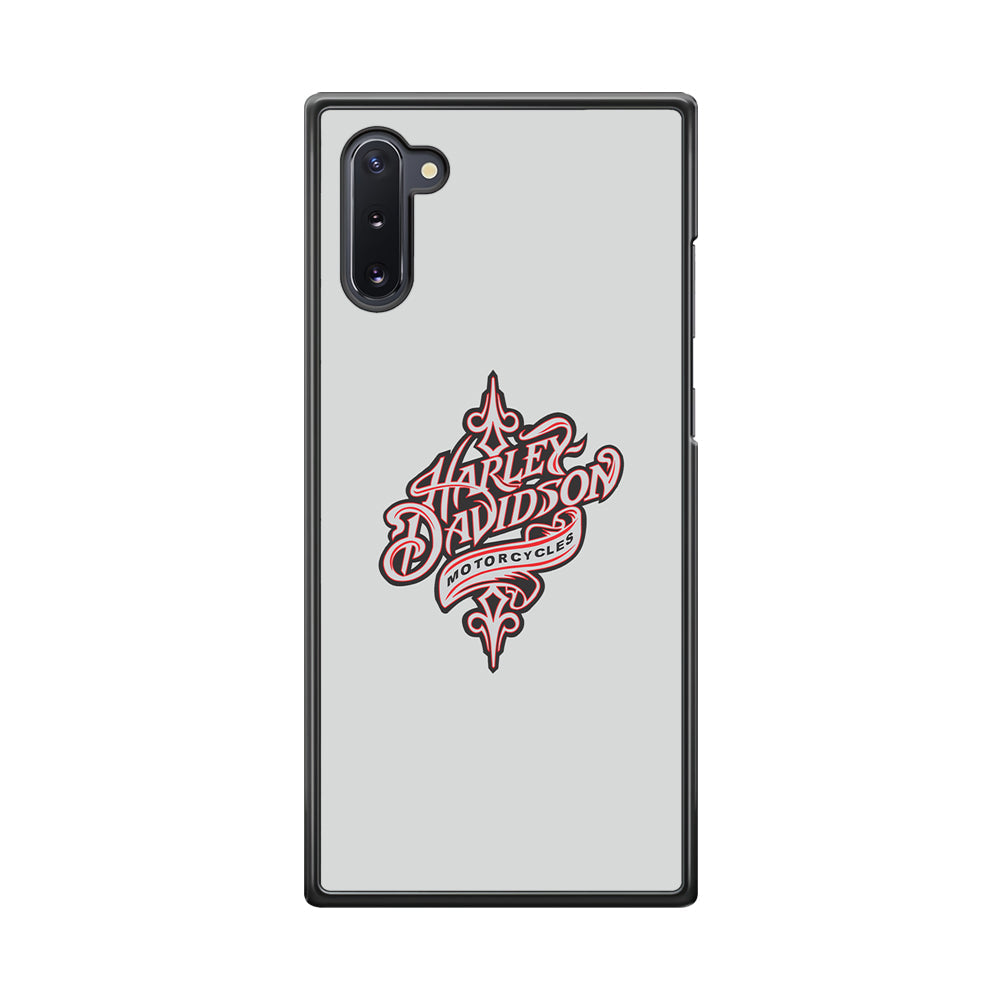 Harley Davidson Soft Grey Samsung Galaxy Note 10 Case-Xtracase