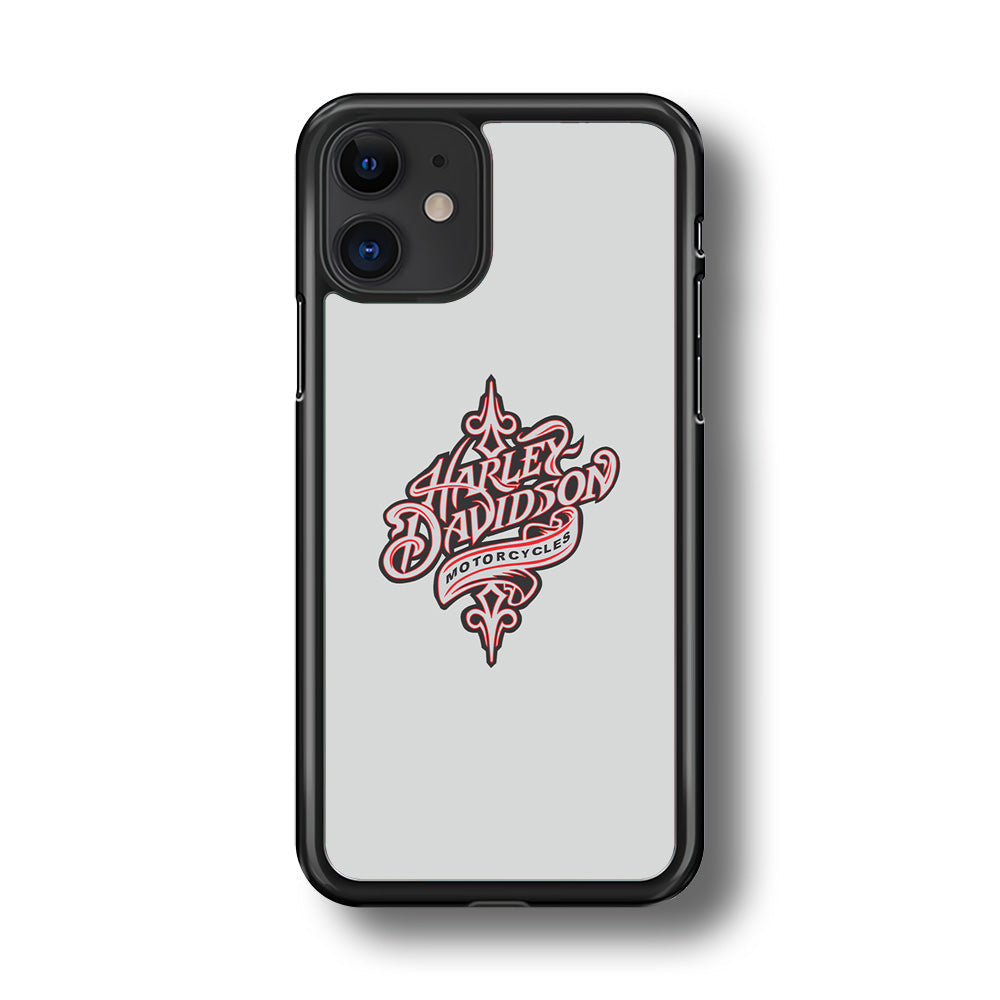 Harley Davidson Soft Grey iPhone 11 Case-Xtracase