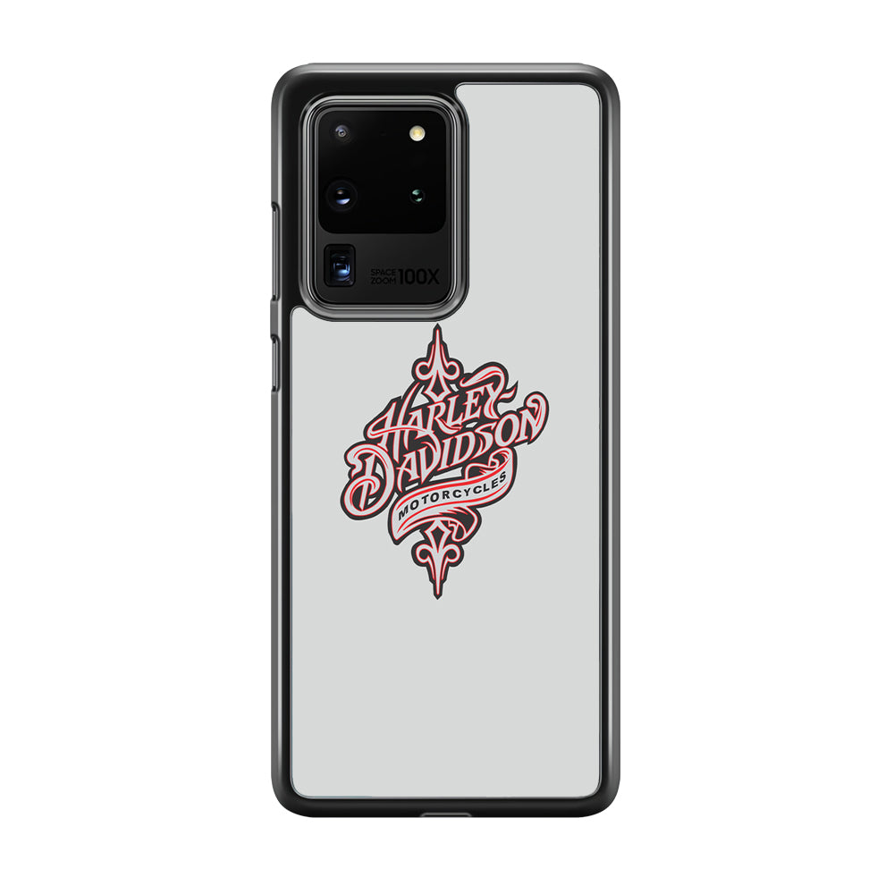 Harley Davidson Soft Grey Samsung Galaxy S20 Ultra Case-Xtracase