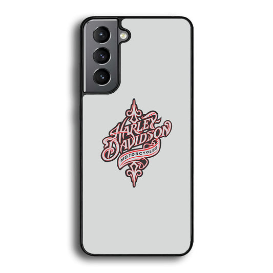 Harley Davidson Soft Grey Samsung Galaxy S21 Case-Xtracase