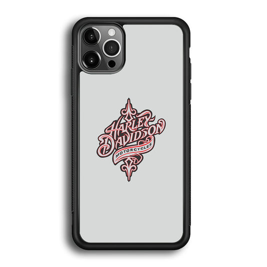 Harley Davidson Soft Grey iPhone 12 Pro Max Case-Xtracase