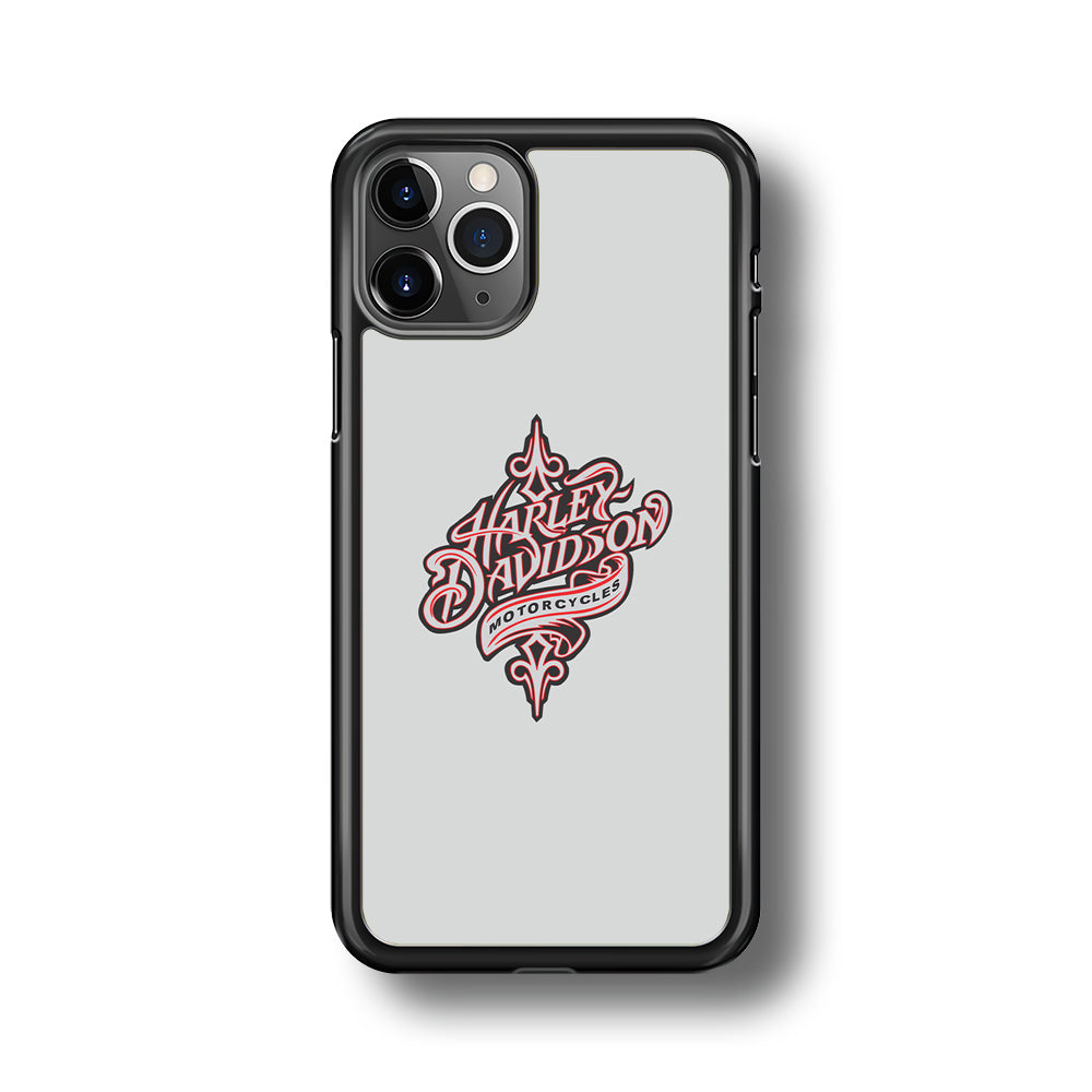 Harley Davidson Soft Grey iPhone 11 Pro Max Case-Xtracase