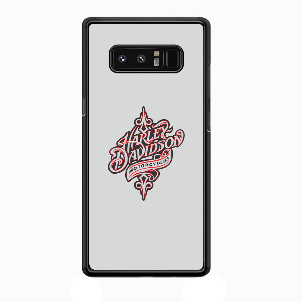Harley Davidson Soft Grey Samsung Galaxy Note 8 Case-Xtracase