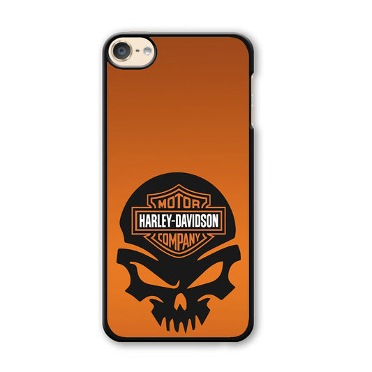 Harley Orange Skull Emblem iPod Touch 6 Case-Xtracase
