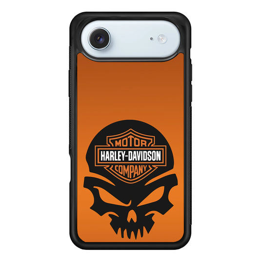 Harley Orange Skull Emblem iPhone 17 Air Case - Xtracase