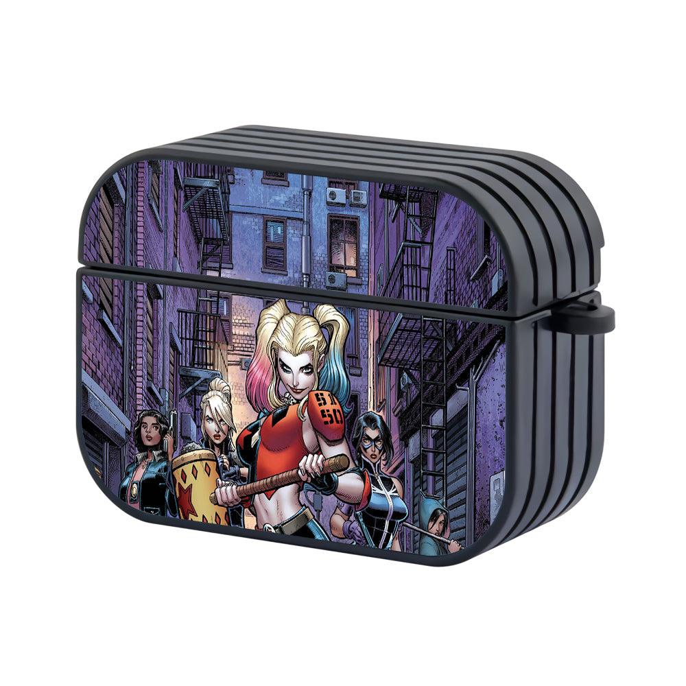 Harley Quinn Girls Squad on Duty Hard Plastic Case Cover For Apple Airpods Pro 3-Xtracase