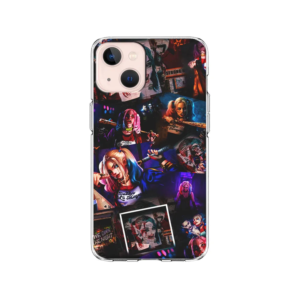 Harley Quinn Photo Aesthetics iPhone 14 Plus Case-Clear Soft Case-Xtracase