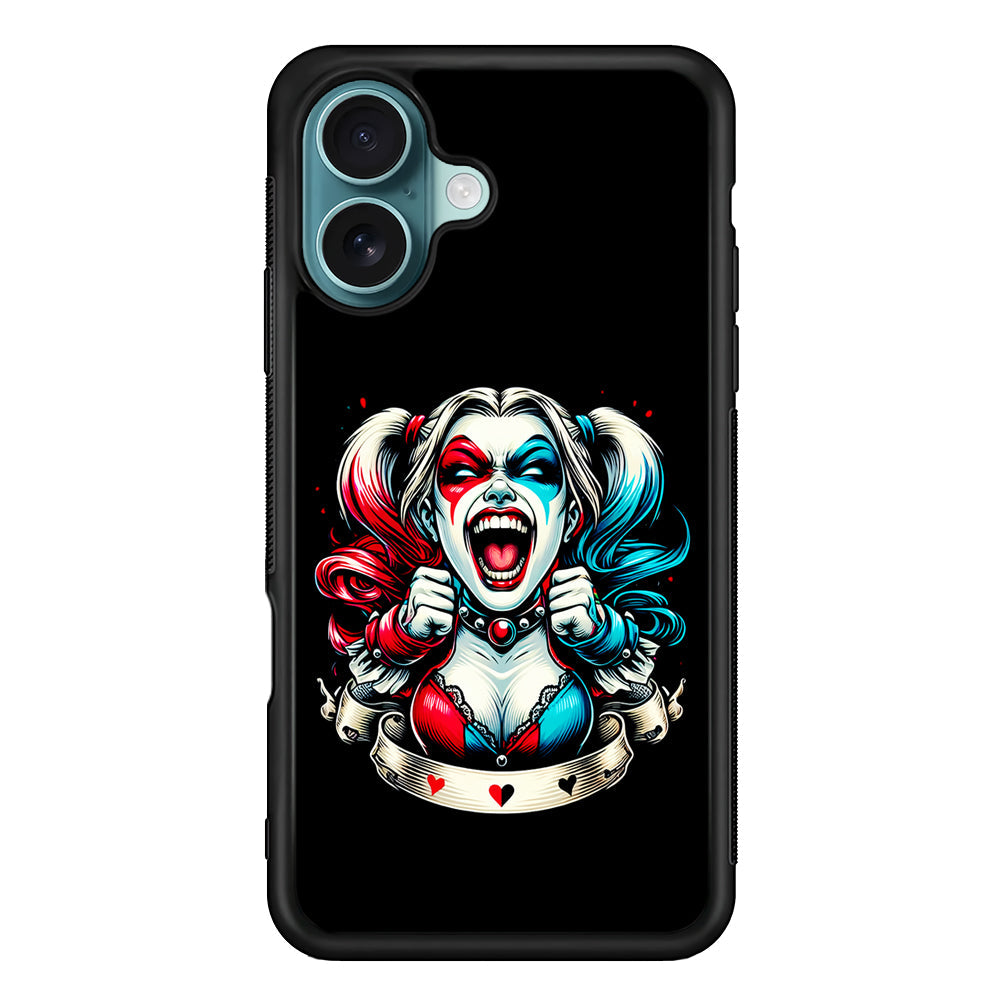 Harley Quinn Scream iPhone 17 Case - Xtracase