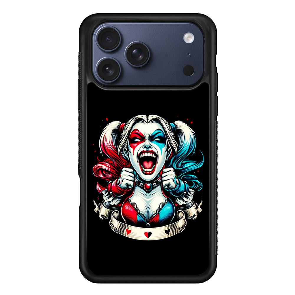 Harley Quinn Scream iPhone 17 Pro Case - Xtracase