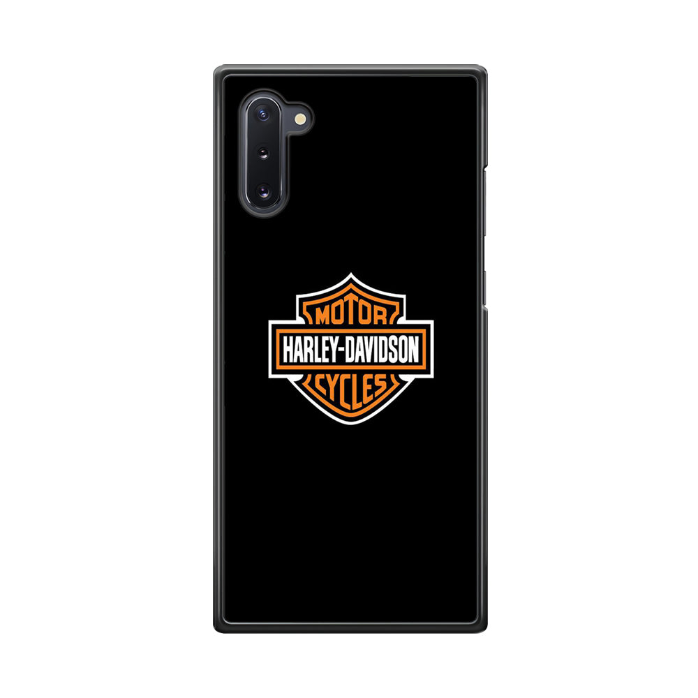 Harley Davidson Logo Black Samsung Galaxy Note 10 Case-Xtracase