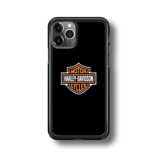 Harley Davidson Logo Black iPhone 11 Pro Max Case-Xtracase