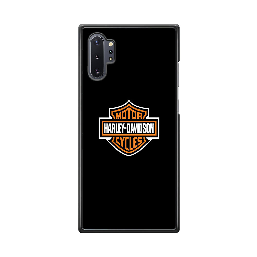 Harley Davidson Logo Black Samsung Galaxy Note 10 Plus Case-Xtracase