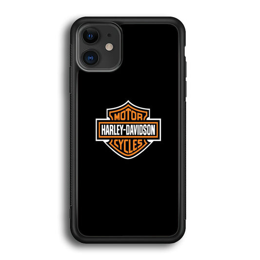 Harley Davidson Logo Black iPhone 12 Mini Case-Xtracase