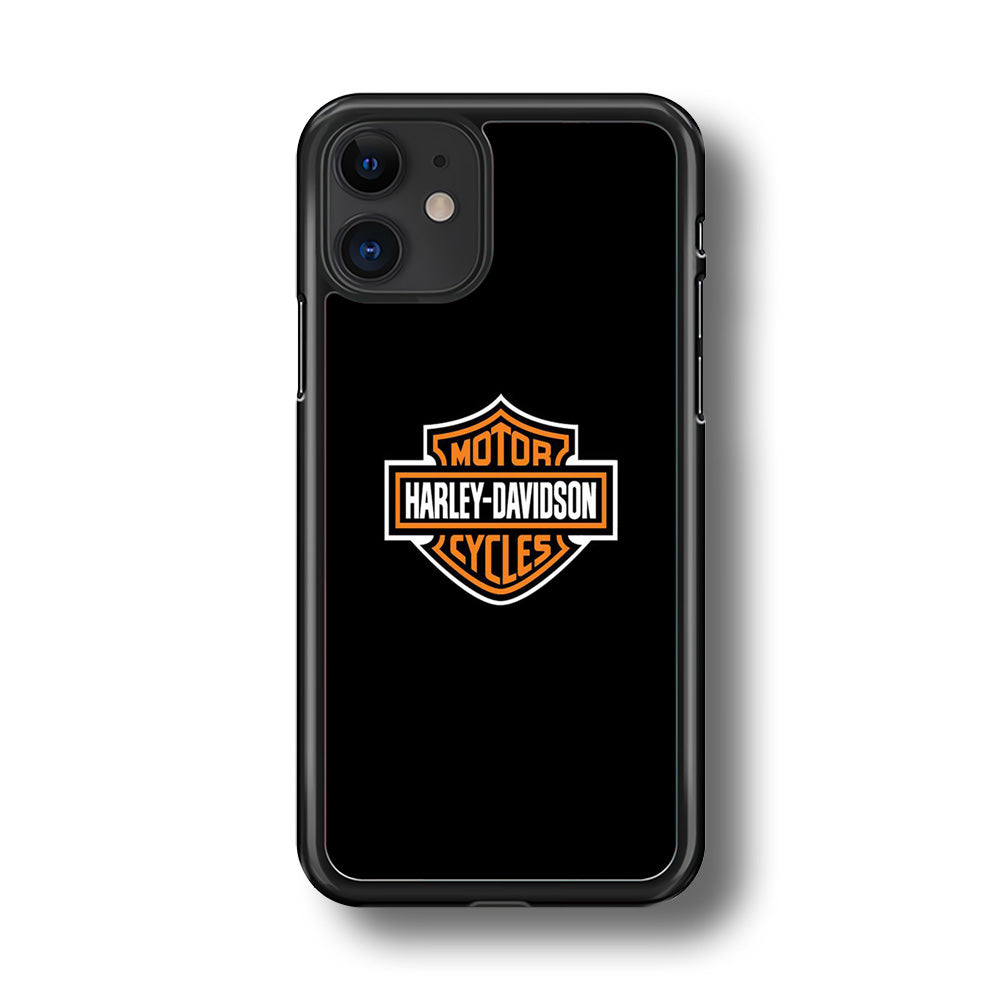 Harley Davidson Logo Black iPhone 11 Case-Xtracase