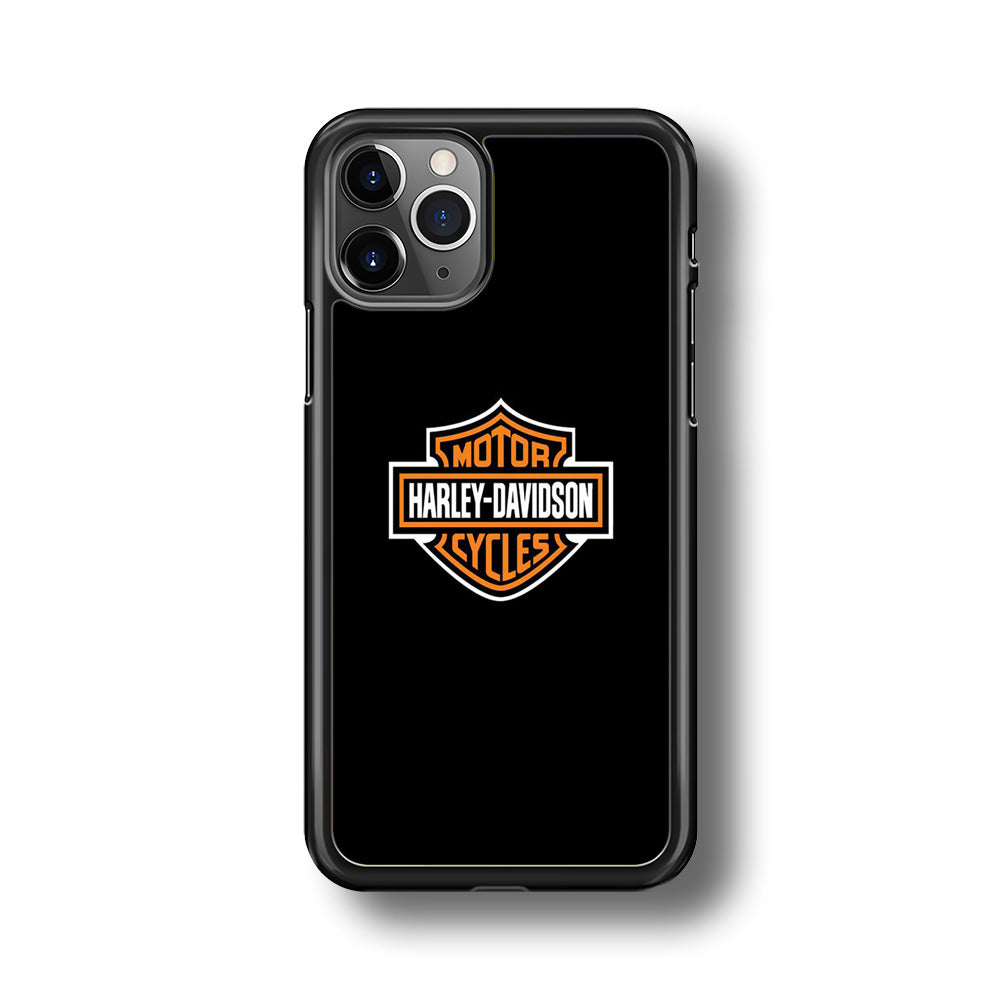 Harley Davidson Logo Black iPhone 11 Pro Case-Xtracase