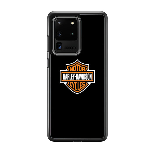 Harley Davidson Logo Black Samsung Galaxy S20 Ultra Case-Xtracase