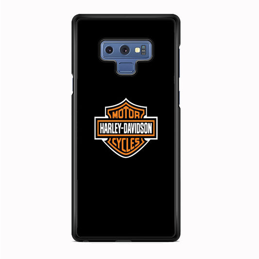 Harley Davidson Logo Black Samsung Galaxy Note 9 Case-Xtracase