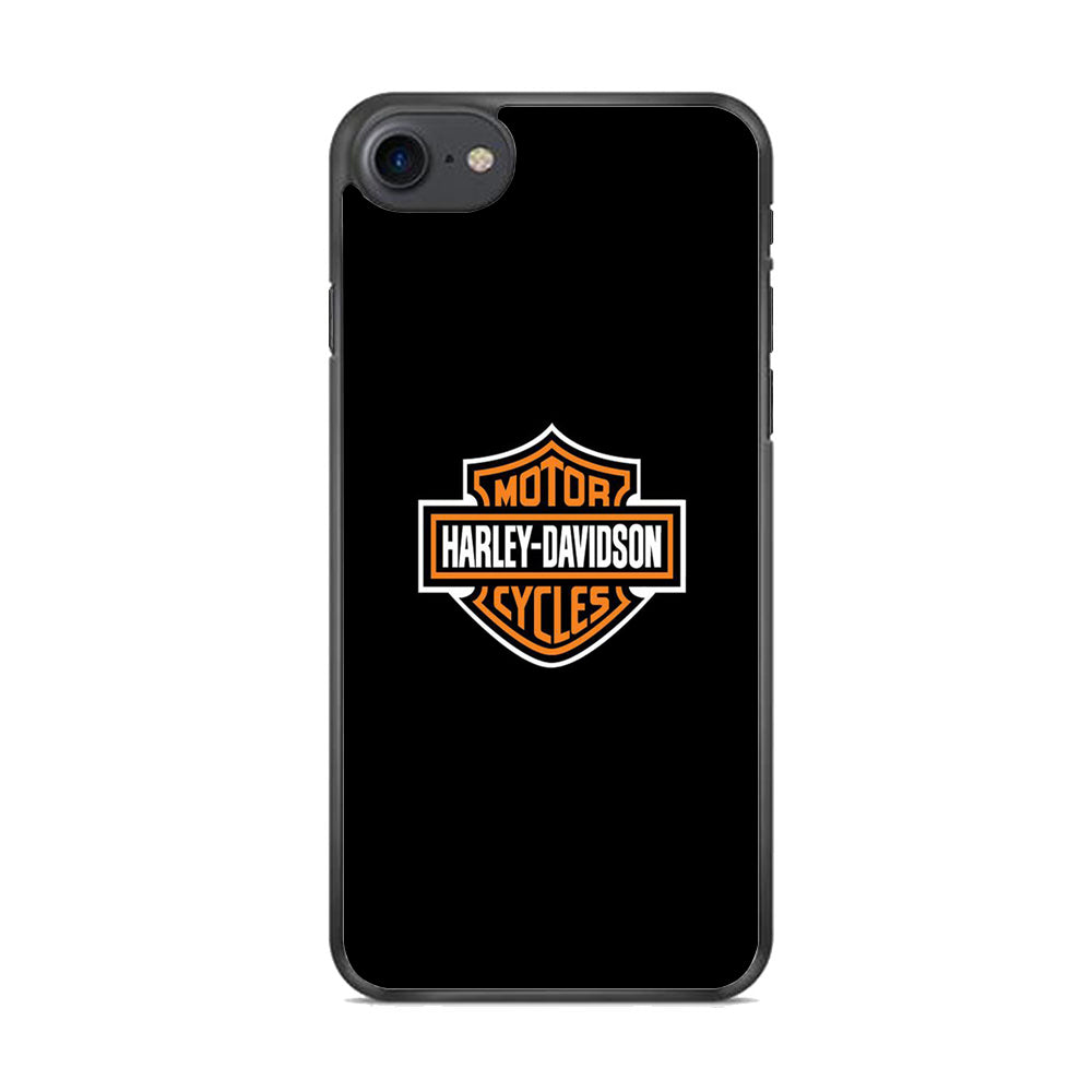 Harley Davidson Logo Black iPhone 8 Case-Xtracase