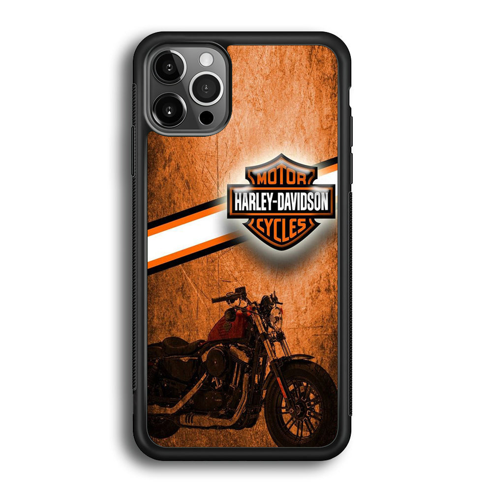 Harley Davidson Motor Logo iPhone 12 Pro Case-Xtracase