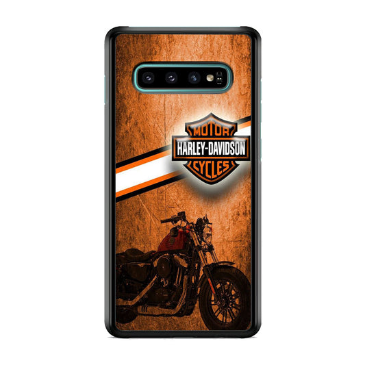 Harley Davidson Motor Logo Samsung Galaxy S10 Case-Xtracase