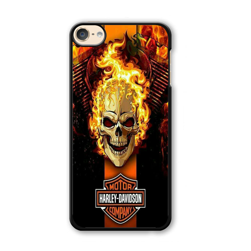 Harley Davidson Skull Fire iPod Touch 6 Case-Xtracase