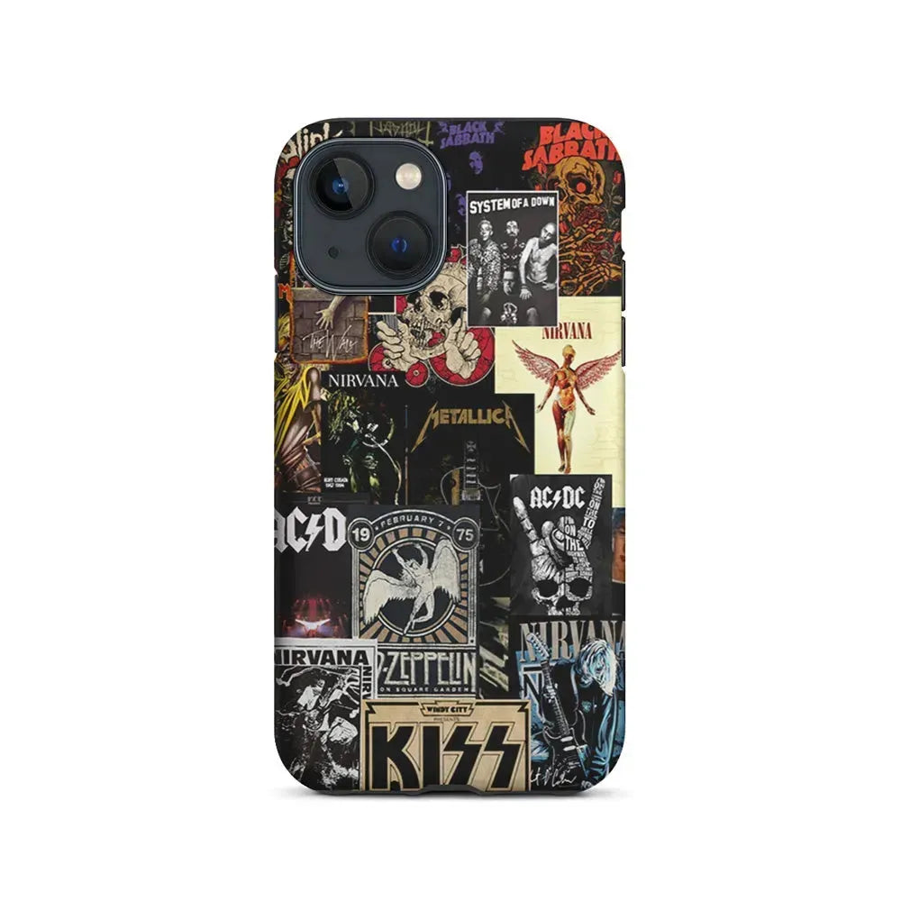 Heavy Metal Rock Music Band iPhone 13 Mini Case-2 in 1 Tough Case-Xtracase