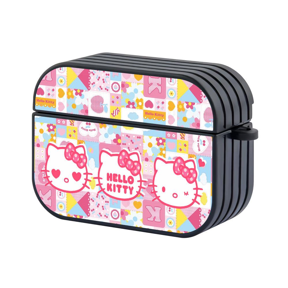 Hello Kitty Lovely Expression Hard Plastic Case Cover For Apple Airpods Pro 3-Xtracase
